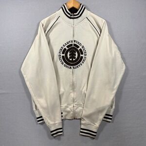 Vintage Element Skateboards Track Jacket XXL Wind Water Fire Earth Y2K Skate